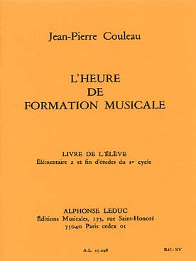 Couleau J.p. Heure de Formation Musicale E2