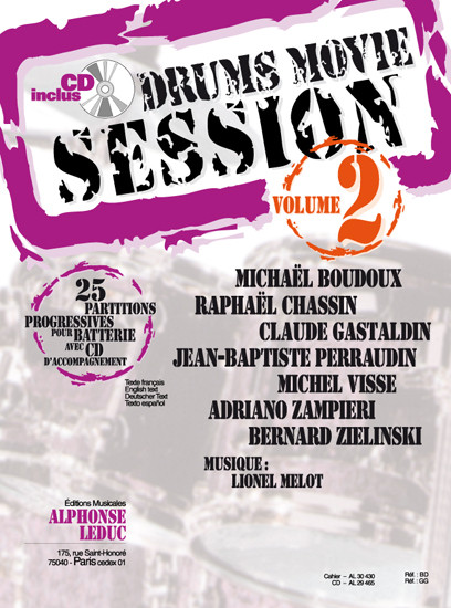 Drums Movie Session Vol 2 Batterie
