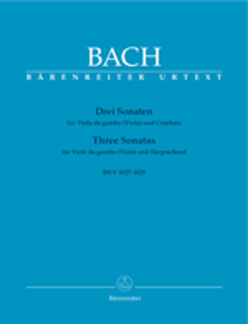 Bach J.s. 3 Sonates Alto OU Viole de Gambe Bach J.s. 3 Sonates Alto OU Viole de Gambe