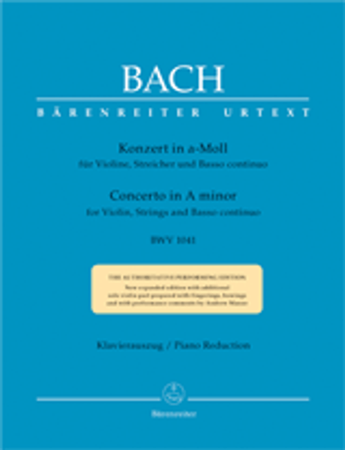 Bach J.s. Concerto Bwv 1041 Violon Bach J.s. Concerto Bwv 1041 Violon