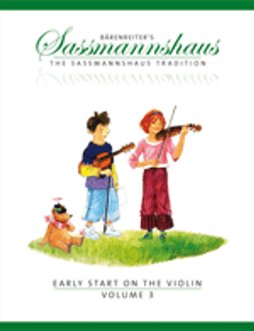 Sassmannshaus Early Start Vol 3 Violon Sassmannshaus Early Start Vol 3 Violon