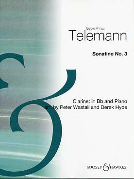 Telemann G.p. Sonatine N°3 Clarinette