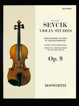 Sevcik Opus 9 Violon