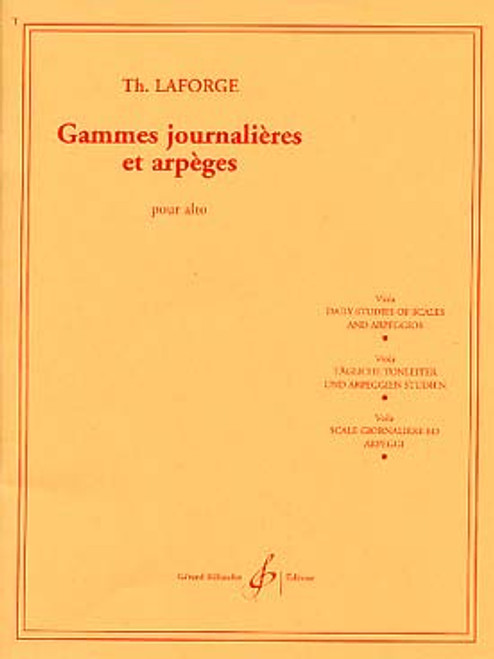 Laforge Th. Gammes Journalieres et Arpeges Alto