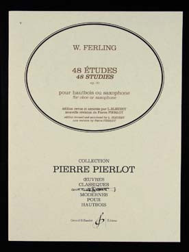 Ferling W. Etudes OP 31 Hautbois OU Saxophone