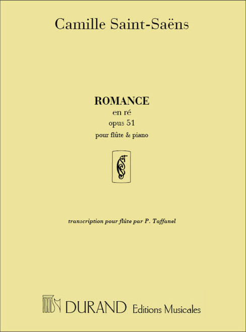 SAINT-SAENS C. Romance en RE OP 51 Flute