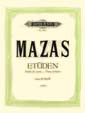 Mazas Etudes Artistes OP 36 Vol 3 Violon