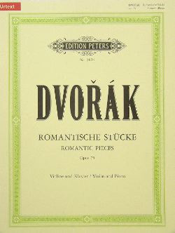 Dvorak A. Pieces Romantiques Violon