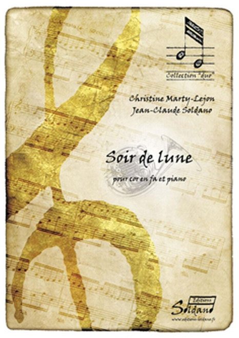 MARTY-LEJON C./soldano J.c. Soir de Lune Cor en FA