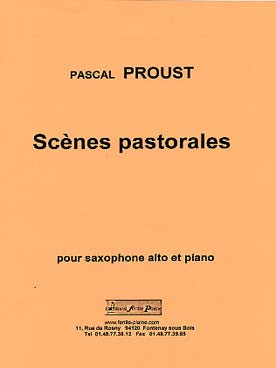 Proust P. Scenes Pastorales Saxo Alto