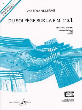 Allerme J.m. DU Solfege Sur la FM 440.1 Lecture Eleve