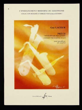 Lacour G. Precis Pour L'etude Des Gammes Saxo