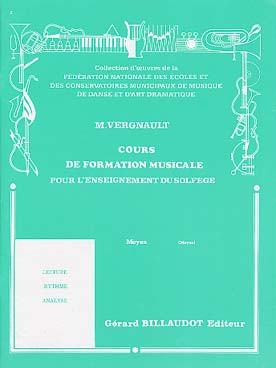 Vergnault M. Cours de Formation Musicale Moyen