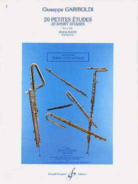 Gariboldi G. 20 Petites Etudes OP 132 Flute-1