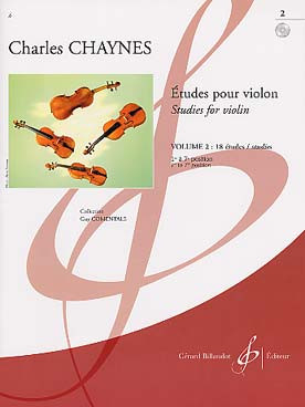 Chaynes C. Etudes Pour Violon Vol 2