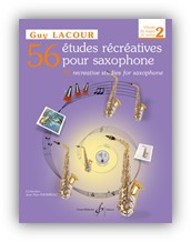 Lacour G. 56 Etudes Recreatives Vol 2 Saxo