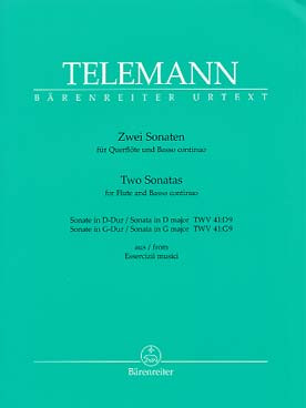 Telemann G.p. 2 Sonates Flute