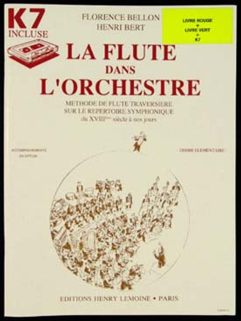 Bellon F./bert H. la Flute Dans L'orchestre Piano Bellon F./bert H. la Flute Dans L'orchestre Piano