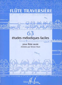 Hunt S. 63 Etudes Melodiques et Faciles Flute