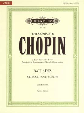 Chopin F. Ballades Piano