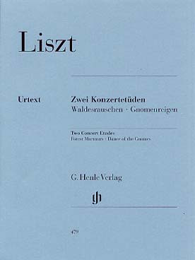 Liszt F. 2 Etudes de Concert Piano