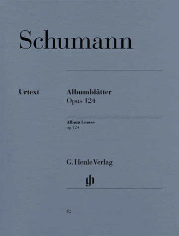 Schumann R. Albumblatter OP 124 Piano