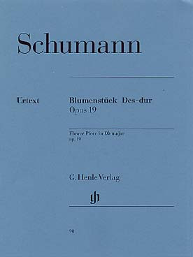Schumann R. Blumenstuck OP 19 Piano