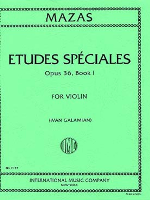 Mazas Etudes Speciales OP 36 Vol 1 Violon-2