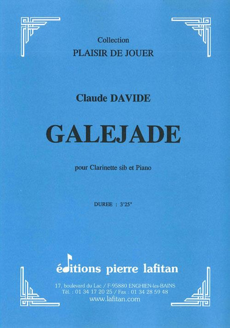 Davide C. Galejade Clarinette
