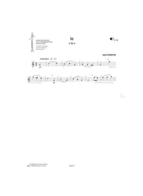 le Petit Flûté Partie Flûte