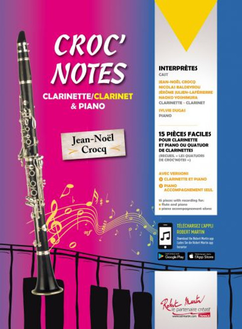 Crocq J.n. Croc'notes Clarinette Crocq J.n. Croc'notes Clarinette