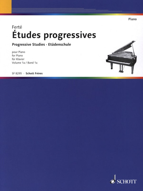 Ferte A. Etudes Progressives Vol 1A Piano