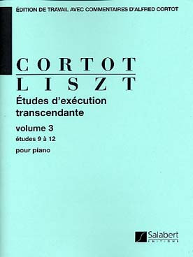 Liszt F. Etudes D'execution Transcendante Vol 3 Piano