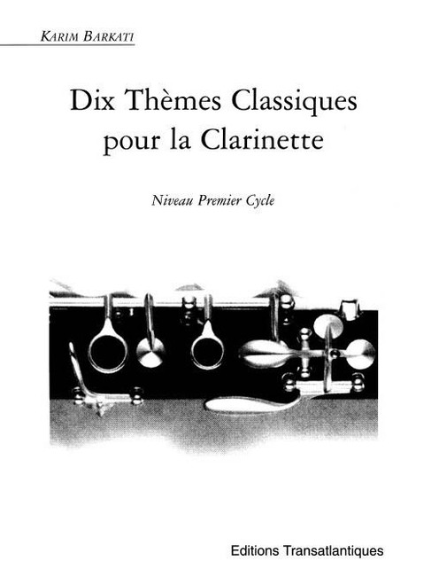 Bartaki K. 10 Themes Classiques Clarinette