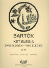 Bartok B. Elegies OP 8/B Piano
