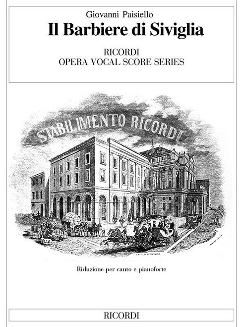 Paisiello G. IL Barbiere DI Siviglia Chant Piano