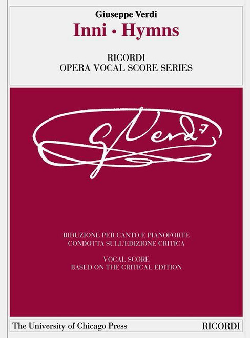 Verdi G. Inni. Hymns Chant Piano