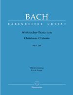 Bach J.s. Oratorio de Noel Chant  Bwv 248 Piano
