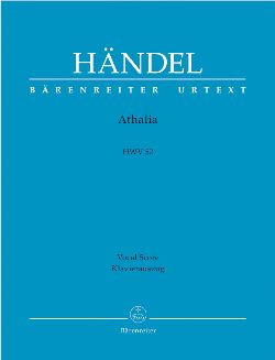 Handel G.f. Athalia Chant Piano