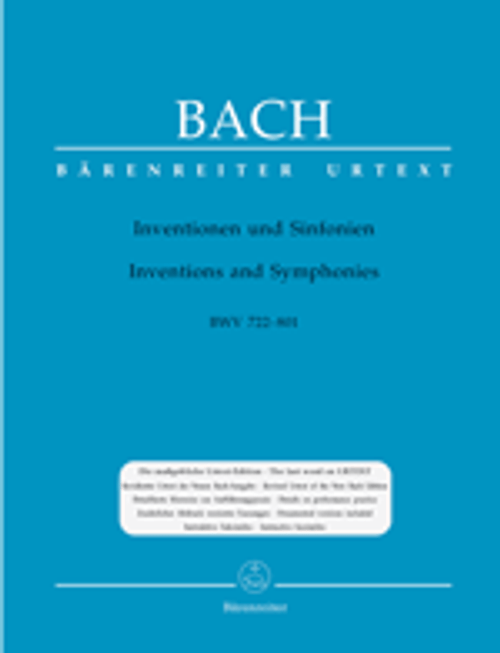 Bach J.s. Inventions 2 et 3 Voix Piano-1 Bach J.s. Inventions 2 et 3 Voix Piano-1