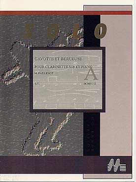 Faillenot M. Gavotte et Berceuse Clarinette
