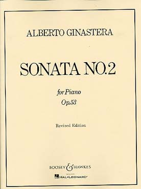 Ginastera A. Sonata N°2 OP 53 Piano