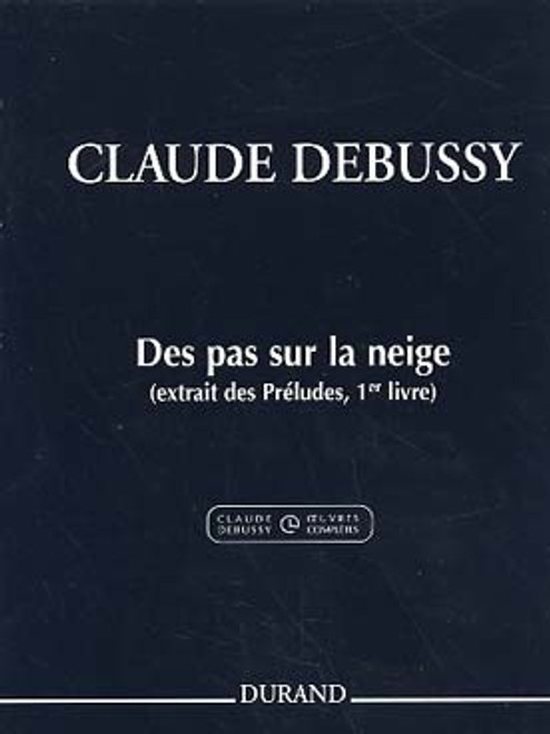 Debussy C. Des Pas Sur la Neige Piano Debussy C. Des Pas Sur la Neige Piano