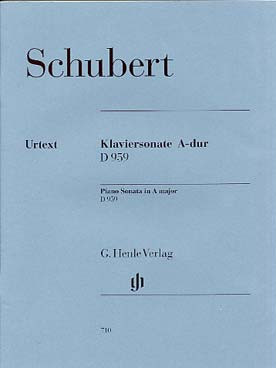 Schubert F. Sonate la Majeur D 959 Piano
