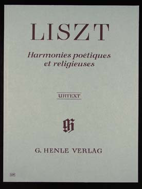 Liszt F. Harmonies Poetiques et Religieuses Piano-1