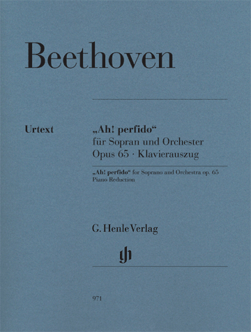Beethoven L.v. Ah! Perfido OP 65 Soprano Piano