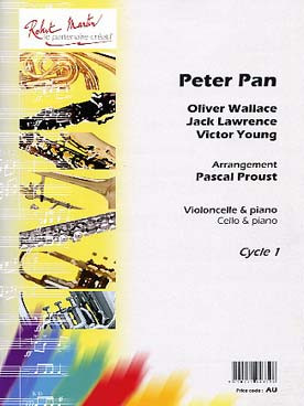 Wallace O./lawrence J./young V. Peter Pan Violoncelle Piano