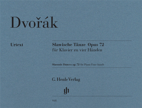 Dvorak A. Danses Slaves OP 72 Piano A 4 Mains-1 Dvorak A. Danses Slaves OP 72 Piano A 4 Mains-1