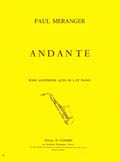 Meranger P. Andante Saxo Mib