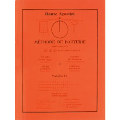 Agostini Dante Methode de Batterie Vol 4 Agostini Dante Methode de Batterie Vol 4